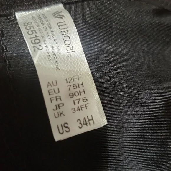 Walcoal Elegant Black Women's Bra - Picture 3 of 3